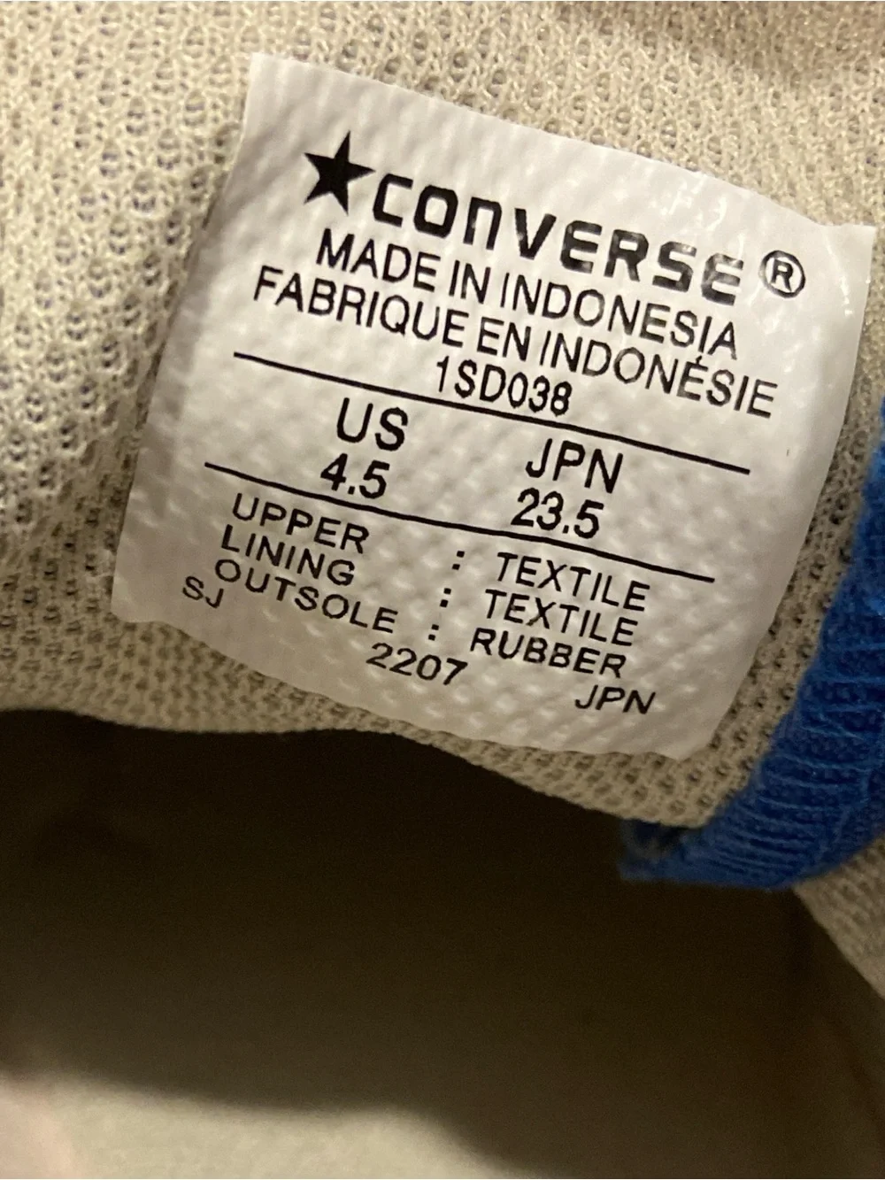 Converse Trekwave Blue Platform